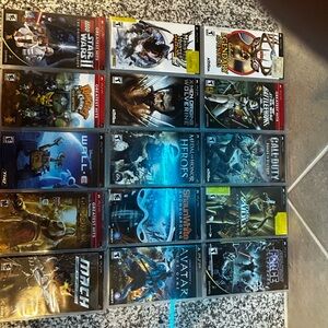Assorted PSP Video Game Collection